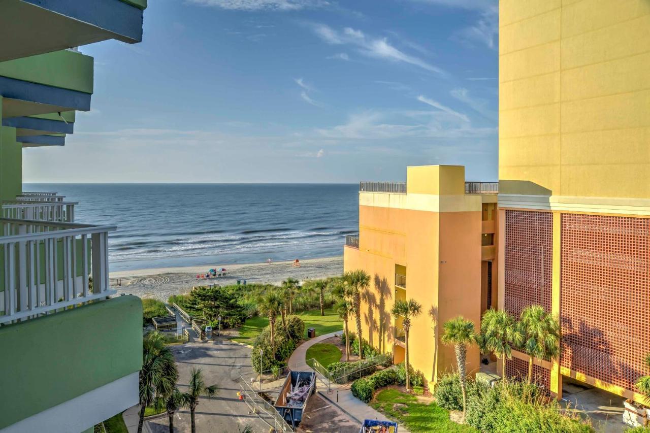 Myrtle Beach Condo Ocean View And Resort Amenities! Esterno foto
